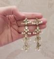 kundan earings for ethnic wear. 