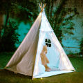TEEPEE TENTS l Foldable Play Tent Canvas - Kids Playhouse - Portable Kids Tent for Girls, Boys Children with Carry Case Indoor Outdoor. 