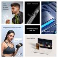 boAt Rockerz 335 Bluetooth in Ear Neckband with Qualcomm aptX & CVC, Upto 30 Hours Playback, ASAP Charge, Signature Sound, IPX5 and BTv5.0(Black). 