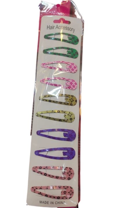 Pack%20of%2012%20Pieces%20of%20Black%20Snap%20Hair%20Clips%20Hair%20Grip%20Hair%20Pins%20-%20Image%208