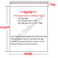 Bundle of 75 pcs 3x4 Transparent, small Plastic Bags, Self Adhesive Seal Jewelry, Opp / BOPP Packaging Bags, Resalable Cello / cellophane bag, chamak theli for small things.. 
