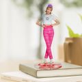 2019 Kpop Twice Standee Action Figure Doll Nayeon Jungyeon Standing Table Decor Acrylic 21cm. 