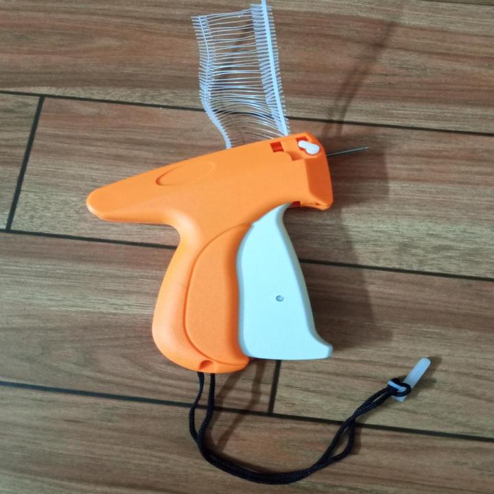 Tag Gun for Tagging Card & Price Tag on Fabric with 5000 tag pins Art# JS - Tag Gun + 1 Box of Tag Pins-001