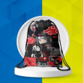 Itachi Anime  Printed Drawstring Bag – Durable Polyester with High-Quality Strings & Vibrant Digital Print. 