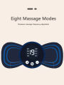 EMS Mini Neck Body Massager | Rechargeable Mini Massager Stick Buterfly | Mini Relief Cervical Electric Neck Back Massager | Muscle Therapy Pressure Pain for Man Women. 