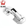 KAK 90 Degree Cabinet Hinges 3 Inch No-Drilling Hole Soft Close  Spring Hinge Cupboard Door niture Hardware With Screws. 