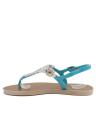 Maya Traders Sea Green Imported Italian Design Fancy Sandal for Women - 3K. 