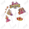 Barbie Cake Topper & Sweet Topper Collection, Birthday Party Supplies, Cupcake Decoration , Decor Parties Supply Born Day Celebration Decorative Princess, Doll Character Kids & Girls : hCuWLPvP. 