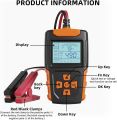 VRLA Graphene Battery Analyser | Lead Acid Battery Tester with 2.8 Inch LCD Screen, IR, SOH, CCA, Voltage Display Meter. 