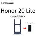 Sim Micro SD Card Socket Holder Slot Tray Reader For HuaWei Honor View 20 Pro Lite 20i Adapter Container Connector. 