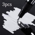 Chrome Paint Marker Reflective Liquid Mirror Paint Pens Golden Silvery Ink 2mm Writing Tip For Model Metal Wood Plastic Stone. 