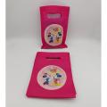 MINNIE MOUSE THEME FABRIC BAGS PACK OF 10 GOODY BAGS. 