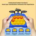 Pop It Electronic Game, Quick Push Bubble Game, Pop It Fidget Toy, Fast Push Game Plopper Toy, Electronic Sensor Game, Educational Game Console for Early Childhood. 