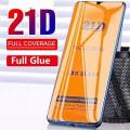 Samsung Galaxy A01 9D Glass Screen Protector High Quality Tempered Glass Full Screen Black. 