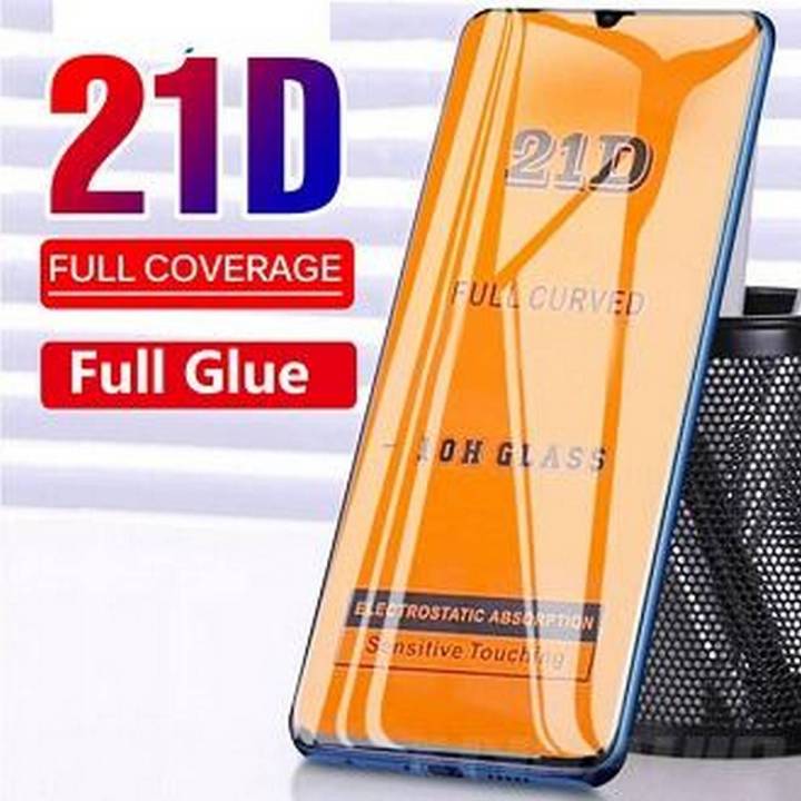Samsung Galaxy A01 9D Glass Screen Protector High Quality Tempered Glass Full Screen Black