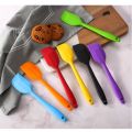 SILICONE  BAKING PASTRY SCRAPPER SPATULA NON-STICK CREAM BUTTER SPATULA HEAT RESISTANT KITCHEN BAKING. 