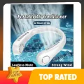 ORIGINAL Neck Fan Portable Bladeless Neck Fan Rechargeable 360° USB Cooling Fan Super Strong hanging neck fan Portable Personal Fan Super Quiet Fan Dual Cooling Fan Summer Fan for Outdoor Sports Home Office Travel. 