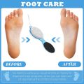 Foot Scrubber Pedicure Tool, 4 in 1 Foot File, Callus Remover with Foot Rasp, Pumice Stone, Nail Cleaning Brush and Sand Paper for Wet Dry Foot Care Dead Skin Remover, Four Steps Pedicure Paddle, Foot Scrubber, Pedicure Brush. 