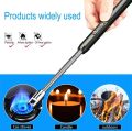 Rechargeable Electric USB Lighter – Long Neck ARC Lighter with LED Battery Indicator, Rotatable, Safety Lock & Flexible 360° Goose Neck | Best Windproof Flameless BBQ Lighter for Candle, Gas Stove, Grill, Kitchen, Camping | USB Cable Included | Multicolor. 