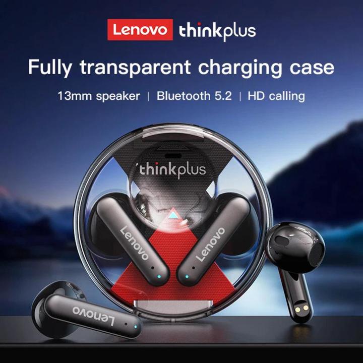 Latest Lenovo LP10 TWS Earbuds with ENC Noise Cancellation & Transparent Design