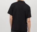 Polo Shirt Black 100% Cotton Knitted Export Quality for Men's Vicuna. 