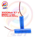 1 piec lithium ion battery 3.7v 18650 with wires and JST XHP-2 Pin Connector. 