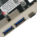Usb 3.1 Type C Pcie Expansion Card Pci-E To 1 Type C And 2 Type A 3.0 Usb Adapter Pci Express Controller Hub For Desktop Pc. 