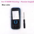 2024 For Nokia 5130 XpressMusic 5130XM New Full Complete Mobile Phone Housing Cover Case + English Russian Keypad + Tool Revien Meiuazo. 