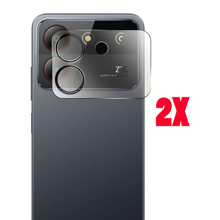 ZTE Blade A54 Flexible 9H Gorilla Glass Back Camera Protector For ZTE Blade A54 - 2Pcs
