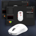 Attack Shark X6 Lightweight Wireless Gaming Mouse with 3 Mode Wired 2.4G BT5.2 Up to 26K DPI RGB Backlight Charging Base for Laptop Deskbtop. 