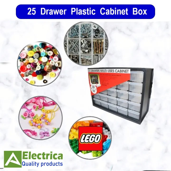 Volder%2025%20Drawer%20Wall%20Mounted%20Plastic%20Storage%20Cabinet%20Electronic%20Components%20Organizer%20Jewelry%20&%20Medicine%20Box%20Black%20White%20by%20Electrica%20-%20Image%204