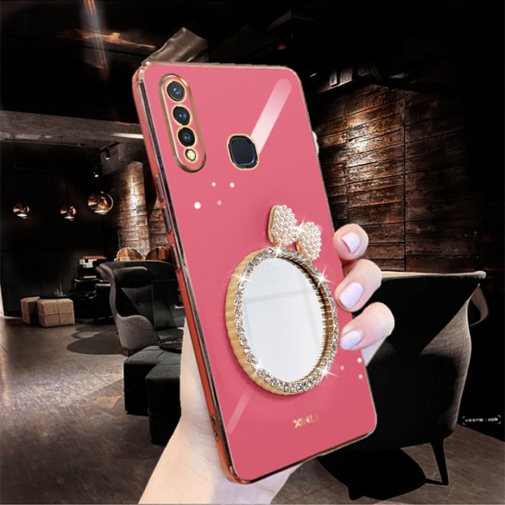 For%20Infinix%20Hot%208%20Back%20Cover%20Bowknot%20Makeup%20Mirror%20Luxury%206D%20Plating%20Frame%20Shiny%20Cases%20Soft%20Silicone%20Square%20Protective%20Mobile%20Phone%20Case%20for%20Girls%20-%20Image%205