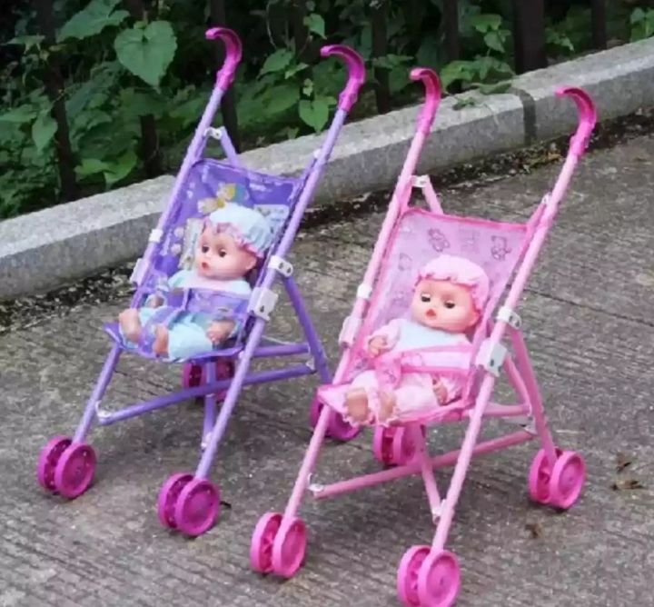 Doll%20Stroller%20Baby%20Kids%20Toy%20(Only%20Stroller)New%20-%20Image%202