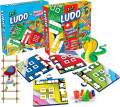 Small Puzzle Ludo Box  SnakeS & Ladders  2 in 1. 