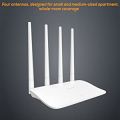 Tenda F6 300Mbps N300 4 Antenna Wifi Router  English Interface Easy Setup, for Small & Medium House Wireless Router - Wifi Router for Tenda 4 in 1 Universal Repeter Mode. 