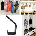 Heavy Duty Double Headed Cloth School Bag Cap Hanging Wallmount Hook. 
