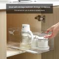 Drawer Sliding Rails Bin Tracks Pullout Organizers Storage Tool Retractable Rail DIY Kitchen Drawer Rail For Storage Basket. 