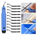 Metal Deburring Tool Kit Deburring Cutters Set Burr Remover Hand Tool for Wood Plastic Aluminum Copper and Steel. 