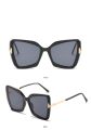 Ladies Fashion Oversized Metal Sunglasses Elegant Casual Trend Party Travel Frame Women. 