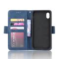 For Apple iPhone XR Wallet Case Magnetic Book Flip Cover with Removable Credit Card Holder. 