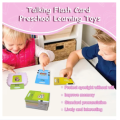 Martin Hub Talking Flash Cards Educational Toys Talking Flashcards Learning Toys for Toddlers  Montessori Toys Flash Cards for Age 3 4 5 6. 