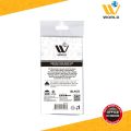 Pack of 30: WBM Badge Holder Set, Transparent Cover Suitable for All Kind of ID Cards, Moisture and Scratch Protection Card Holder - Black. 