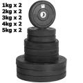 Rubber Weight Plates - 30 Kg. 