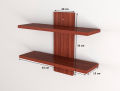 Wood Floating Wall Shelf Wall Mounted Shelves for Home Decoration. 