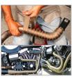 Motorbike Exhaust Heat Protection Roll Tape Wrap. 