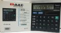 12 Digits Electronics Medium Size Calculator,  MAAZ CT-512 VIII, Black. 