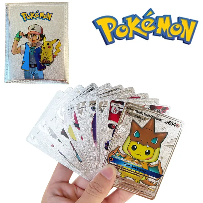 English%20Version%20Tcg%20Card%20For%20Fans%20Collection%20Pokemon%20Silver%2010%20Pieces%20-%20Image%204