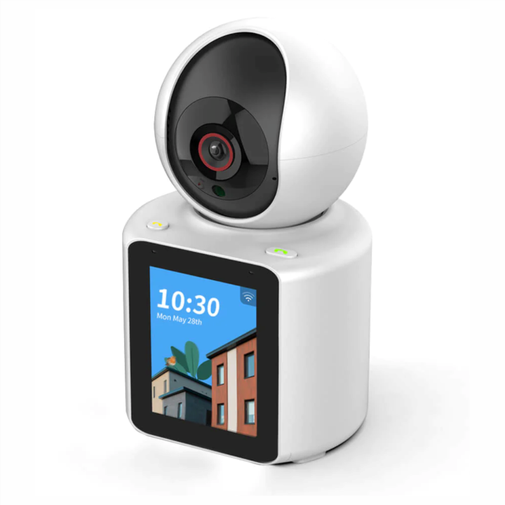 GSS C30 Video Calling Smart Wifi Camera 2.8 Inch IPS Screen FHD 1080P One-Key Call IP Camera 2 way Video Call Wireless PTZ Baby Monitor Camera