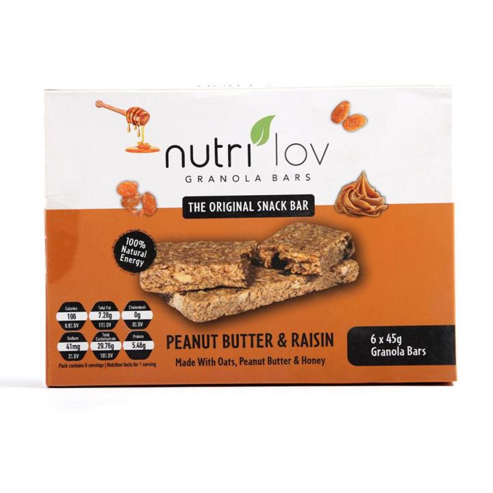 Nutri Lov Protein Bars (6-Pack)