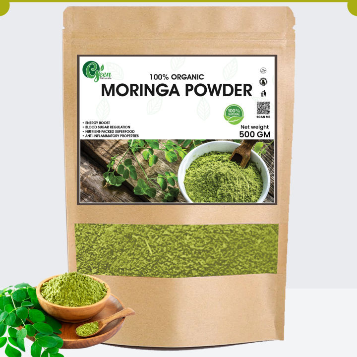 Organic Moringa Leaf Fine Powder / Drumstick Tree Leaves / Oleifera for ...